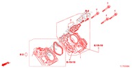 CORPO VALVOLA IMMISSIONE(2.0L) per Honda ACCORD 2.0 ES 4 Porte 6 velocità manuale 2009