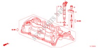 INIETTORE(DIESEL) per Honda ACCORD 2.2 EX 4 Porte 5 velocità automatico 2009