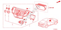 MODULO CENTRO (NAVIGAZIONE) per Honda ACCORD 2.0 EXECUTIVE 4 Porte 6 velocità manuale 2009
