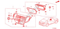 MODULO CENTRO per Honda ACCORD 2.4 S 4 Porte 6 velocità manuale 2009