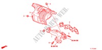 MOLTEPLICE SCARICO(DIESEL) per Honda ACCORD 2.2 EX-GT 4 Porte 6 velocità manuale 2009
