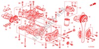 POMPA OLIO(2.4L) per Honda ACCORD 2.4 TYPE S 4 Porte 6 velocità manuale 2009