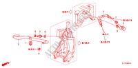 TUBO ASPIRATORE(2.4L) per Honda ACCORD 2.4 S 4 Porte 6 velocità manuale 2009