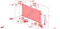 ARIA CONDIZIONATA(CONDENSATORE)(DIESEL) per Honda ACCORD 2.2 S 4 Porte 5 velocità automatico 2011