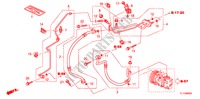 ARIA CONDIZIONATA(TUBI/CONDOTTI)(2.0L)(LH) per Honda ACCORD 2.0 EXECUTIVE 4 Porte 5 velocità automatico 2011