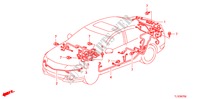 BARDATURA FILO(2)(LH) per Honda ACCORD 2.0 EXECUTIVE 4 Porte 5 velocità automatico 2011