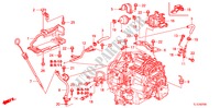CALIBRO LIVELLO OLIO/CONDOTTO ATF per Honda ACCORD 2.0 EXECUTIVE 4 Porte 5 velocità automatico 2011