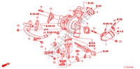 CARICATORE TURBO(DIESEL) per Honda ACCORD 2.2 EXECUTIVE 4 Porte 5 velocità automatico 2011