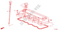 COPERTURA TESTA CILINDRO(2.0L) per Honda ACCORD 2.0 EXECUTIVE 4 Porte 5 velocità automatico 2011