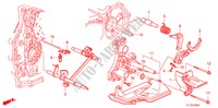 FORCA CAMBIO(DIESEL) per Honda ACCORD 2.2 S 4 Porte 5 velocità automatico 2011