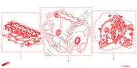 KIT GUARNIZIONE(2.0L) per Honda ACCORD 2.0 EXECUTIVE 4 Porte 5 velocità automatico 2011