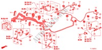 LINEE FRENO(VSA)(DIESEL)(LH) per Honda ACCORD 2.2 EXECUTIVE 4 Porte 6 velocità manuale 2011