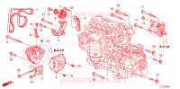 MENSOLA ALTERNATORE/TENSIONE(2.0L) per Honda ACCORD 2.0 S 4 Porte 5 velocità automatico 2010