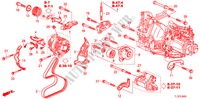 MENSOLA MONTATURA MOTORE(DIESEL) per Honda ACCORD 2.2 S 4 Porte 5 velocità automatico 2011