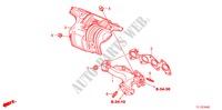MOLTEPLICE SCARICO(DIESEL) per Honda ACCORD 2.2 ES 4 Porte 6 velocità manuale 2010