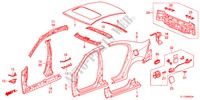PANNELLI ESTERNI/PANNELLO POSTERIORE per Honda ACCORD 2.0 EXECUTIVE 4 Porte 5 velocità automatico 2011