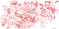 PANNELLO STRUMENTI(RH) per Honda ACCORD 2.4 EX 4 Porte 5 velocità automatico 2011