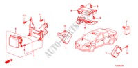 RADAR/LKAS per Honda ACCORD 2.4 TYPE S 4 Porte 6 velocità manuale 2011