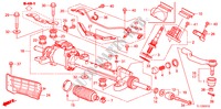 SCATOLA INGRANAGGIO P.S.(EPS)(DIESEL)(LH) per Honda ACCORD 2.2 EXECUTIVE 4 Porte 5 velocità automatico 2011
