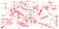 SCATOLA INGRANAGGIO P.S.(EPS)(LH) per Honda ACCORD 2.0 EXECUTIVE 4 Porte 5 velocità automatico 2011