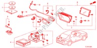 SISTEMA NAVIGAZIONE per Honda ACCORD 2.4 EXECUTIVE 4 Porte 5 velocità automatico 2011
