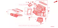SOFFIATORE RISCALDATORE(LH) per Honda ACCORD 2.0 COMFOT 4 Porte 5 velocità automatico 2010