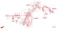 TUBO ASPIRATORE(2.4L) per Honda ACCORD 2.4 EXECUTIVE 4 Porte 5 velocità automatico 2011