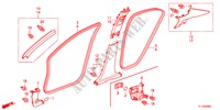 ABBELLIMENTO PILASTRO(RH) per Honda ACCORD 2.0 ES 4 Porte 6 velocità manuale 2012