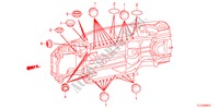 ANELLO DI TENUTA(INFERIORE) per Honda ACCORD 2.0 S 4 Porte 6 velocità manuale 2012