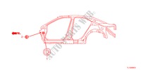ANELLO DI TENUTA(LATO) per Honda ACCORD 2.0 ELEGANCE 4 Porte 5 velocità automatico 2012