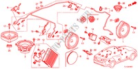 ANTENNA RADIO/ALTOPARLANTE(RH) per Honda ACCORD 2.2 S 4 Porte 6 velocità manuale 2012