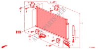 ARIA CONDIZIONATA(CONDENSATORE)(DIESEL) per Honda ACCORD 2.2 EXECUTIVE-H 4 Porte 6 velocità manuale 2012