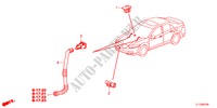 ARIA CONDIZIONATA(SENSORE) per Honda ACCORD 2.4 TYPE S 4 Porte 5 velocità automatico 2012