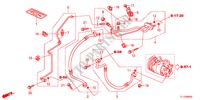 ARIA CONDIZIONATA(TUBI/CONDOTTI)(2.4L)(LH) per Honda ACCORD 2.4 S 4 Porte 5 velocità automatico 2012