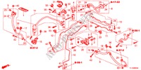 ARIA CONDIZIONATA(TUBI/CONDOTTI)(DIESEL)(LH) per Honda ACCORD 2.2 ELEGANCE 4 Porte 5 velocità automatico 2012