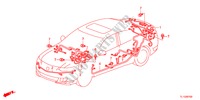 BARDATURA FILO(2)(LH) per Honda ACCORD 2.4 EXECUTIVE 4 Porte 5 velocità automatico 2012