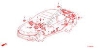 BARDATURA FILO(2)(RH) per Honda ACCORD 2.0 S 4 Porte 6 velocità manuale 2012