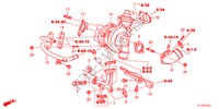 CARICATORE TURBO(DIESEL) per Honda ACCORD 2.2 S-H 4 Porte 6 velocità manuale 2012