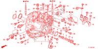 CASSA TRASMISSIONE(DIESEL) per Honda ACCORD 2.2 S 4 Porte 6 velocità manuale 2012