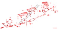 CONDOTTO SCARICO(2.0L) per Honda ACCORD 2.0 ES-GT 4 Porte 5 velocità automatico 2012