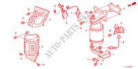 CONVERTITORE(2.4L) per Honda ACCORD 2.4 S 4 Porte 5 velocità automatico 2012