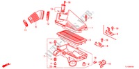 FILTRO ARIA(DIESEL) per Honda ACCORD 2.2 ELEGANCE 4 Porte 6 velocità manuale 2012
