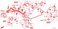 LINEE FRENO(VSA)(DIESEL)(LH) per Honda ACCORD 2.2 ELEGANCE 4 Porte 6 velocità manuale 2012