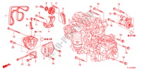 MENSOLA ALTERNATORE/TENSIONE(2.0L) per Honda ACCORD 2.0 ELEGANCE 4 Porte 5 velocità automatico 2012