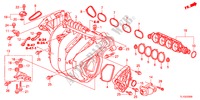 MOLTEPLICE ASPIRAZIONE(2.0L) per Honda ACCORD 2.0 EX 4 Porte 5 velocità automatico 2012