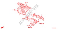 MOLTEPLICE SCARICO(DIESEL) per Honda ACCORD 2.2 ELEGANCE 4 Porte 6 velocità manuale 2012