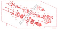 MOTORE AVVIATORE(DENSO)(2.0L) per Honda ACCORD 2.0 ELEGANCE 4 Porte 5 velocità automatico 2012