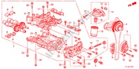 POMPA OLIO(2.4L) per Honda ACCORD 2.4 S 4 Porte 6 velocità manuale 2012
