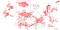 POMPA OLIO(DIESEL) per Honda ACCORD 2.2 S-H 4 Porte 6 velocità manuale 2012
