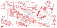 SCATOLA INGRANAGGIO P.S.(EPS)(DIESEL)(LH) per Honda ACCORD 2.2 EXECUTIVE-H 4 Porte 6 velocità manuale 2012